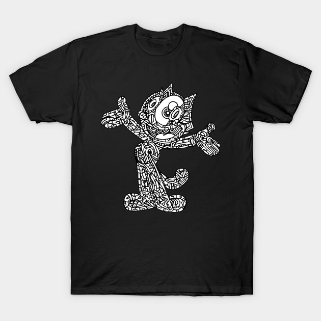 Felix the Cat T-Shirt by JOHNF